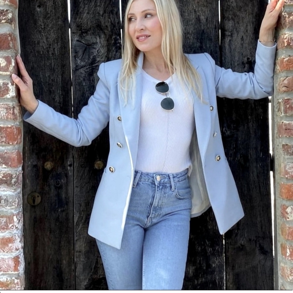 Zara open front blazer - Picture 2 of 12